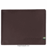 sur Seine Wallet Men Longchamp 8RTH801131 Mocha